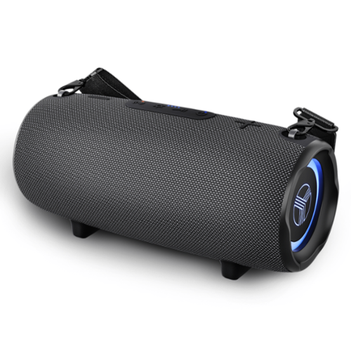 TREBLAB - HD-Max Ultra Loud Wireless Speaker - 60W Stereo Sound with Deep Bass, 20H Playtime, Powerbank, Waterproof, Bluetooth 5.3 - Gray-Front_Standard 