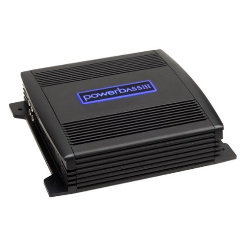 Powerbass ASA Series 300W 2-Ch. Class-A/B Amplifier - Black INTERNATIONAL SHIPPING