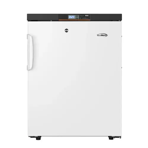 Front. Koolmore - 24 in. -25 C Undercounter Medical Freezer For Pharmacy With Dynamic Freeze, LED Display, Multi-Level Emergency Alarms - Stainless steel.