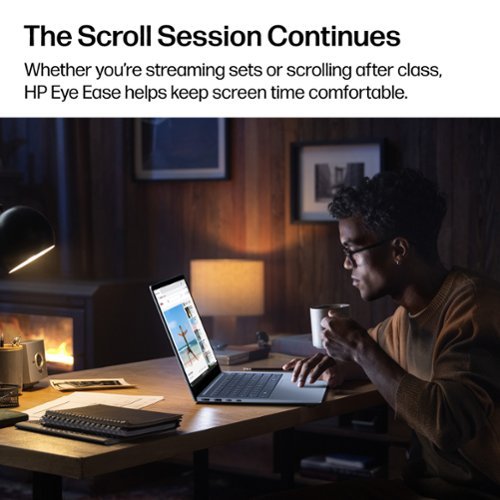 HP OmniBook 3 - 14 2K OLED Laptop - Snapdragon X (8-Core CPU) - 16GB Memory - 512GB SSD - Copilot+ - 41+ Hrs Battery Life¹ - Starlit Blue WHERE TO BUY