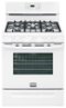 Frigidaire - Gallery 5.0 Cu. Ft. Self-Cleaning Freestanding Gas Convection Range - White-Front_Standard 