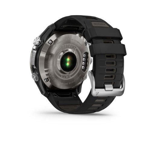 Garmin Descent Mk3i GPS Dive Smartwatch – 51 mm Fiber-reinforced polymer - Silver and Black PVD Titanium with Black/Gray Band - (2026) BUY ONLINE