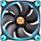 Thermaltake - Riing 12 LED 120mm Radiator Cooling Fan - Blue-Front_Standard