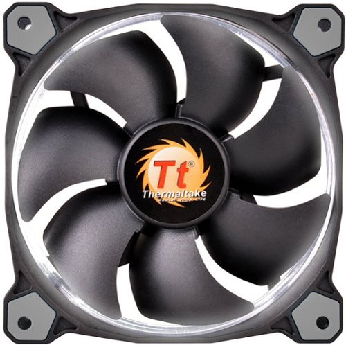 Thermaltake - Riing 12 LED 120mm Radiator Cooling Fan - White