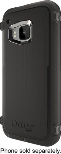  OtterBox - Defender Series Case for HTC One (M9) Cell Phones - Black