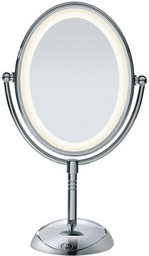 Image of Conair - Reflections Collection LED-Lighted Mirror - Polished Chrome