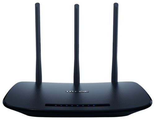  TP-Link - N450 Dual-Band Wi-Fi Router - Black