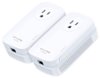 TP-Link - Gigabit Pass-Through Powerline Kit - White-Front_Standard