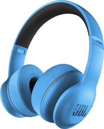  JBL - EVEREST 300 Wireless On-Ear Headphones - Light Blue