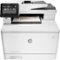 HP - LaserJet Pro MFP m477fdn Color All-In-One Printer - White-Front_Standard 
