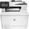 HP - LaserJet Pro MFP m477fdn Color All-In-One Printer - White-Front_Standard
