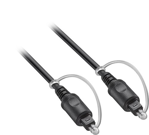  Insignia™ - 6' Digital Optical Audio Cable - Black