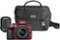 Nikon - D3300 DSLR Camera with 18-55mm VR II and 55-200mm VR II Lenses - Red-Front_Standard
