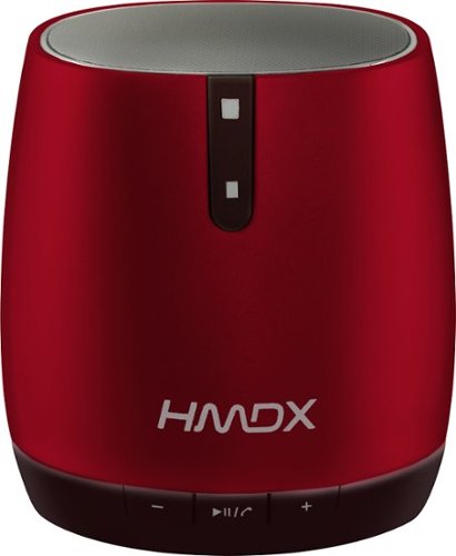  HMDX - Chill Portable Bluetooth Speaker - Red