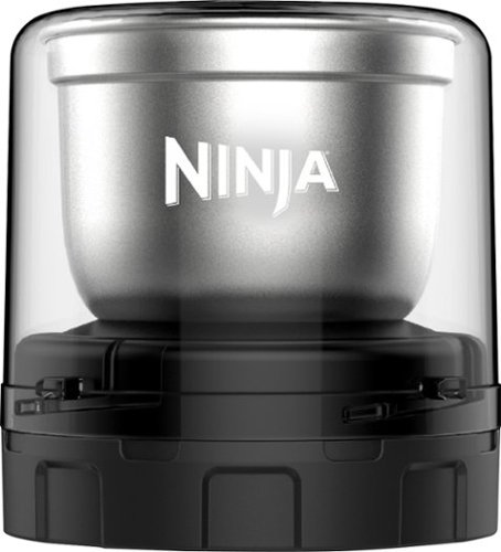  Coffee and Spice Grinder Attachment for Ninja Auto-iQ Blenders - Stainless Steel/Black