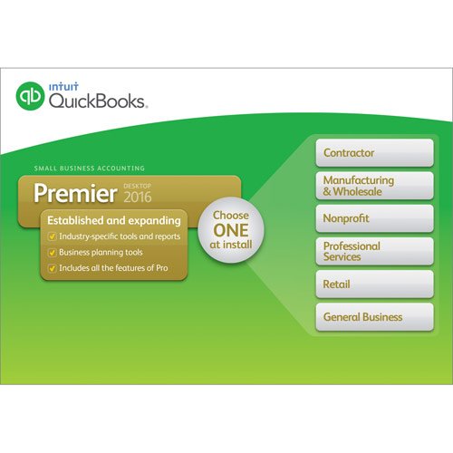  Intuit - QuickBooks Premier Desktop 2016