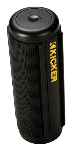 KICKER - KPw Portable Bluetooth Speaker - Black-Front_Standard 
