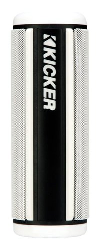 KICKER - KPw Portable Bluetooth Speaker - White-Front_Standard 
