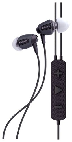  Klipsch - Pro-Sport AW-4i Earbud Headphones - Black