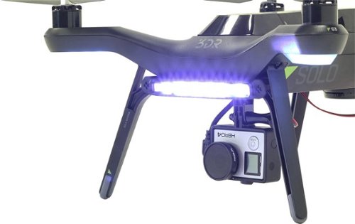  PolarPro - LED Lighting Set for 3DR Solo Drones - Black