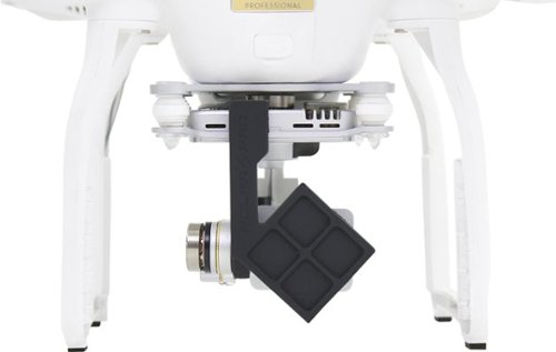  PolarPro - Lens Cover and Gimbal Lock for Select DJI Phantom 3 Drones - Black