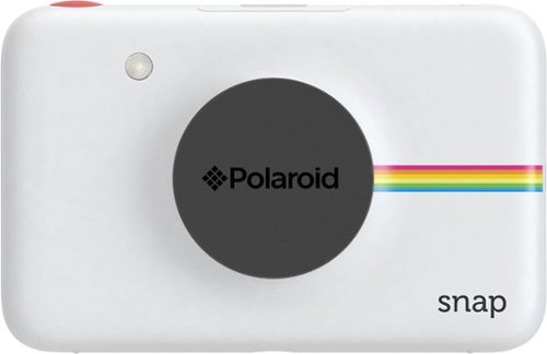  Polaroid - Snap 10.0-Megapixel Digital Camera - White