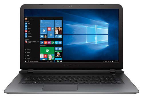  HP - Pavilion 17.3&quot; Touch-Screen Laptop - AMD A8-Series - 4GB Memory - 750GB Hard Drive - Natural Silver