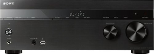  Sony - 725W 5.2-Ch. Full HD and 3D Pass-Through A/V Home Theater Receiver - Black