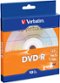 Verbatim - 16x DVD-R Discs (10-Pack) - Silver-Front_Standard