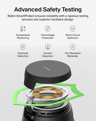 Belkin 3-in-1 UltraCharge Modular Charging Dock with Qi2 25W for iPhone, Smartphone, Earbuds, Apple Watch, (PSU included) - Black BUY ONLINE