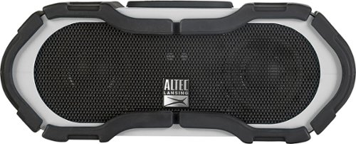  Altec Lansing - Boom Jacket Portable Bluetooth Speaker - Cool Gray