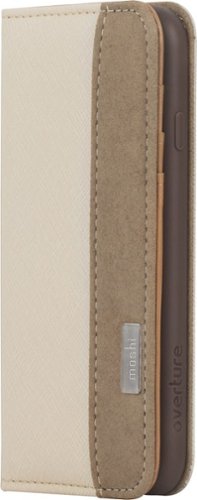  Moshi - Overture Wallet Case for Apple® iPhone® 6 and 6s - Sahara Beige