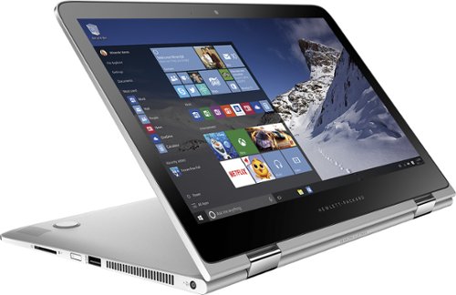  HP - Geek Squad Certified Refurbished 2-in-1 13.3" Touch-Screen Laptop - Intel Core i7 - 8GB Memory - 512GB SSD - Natural Silver