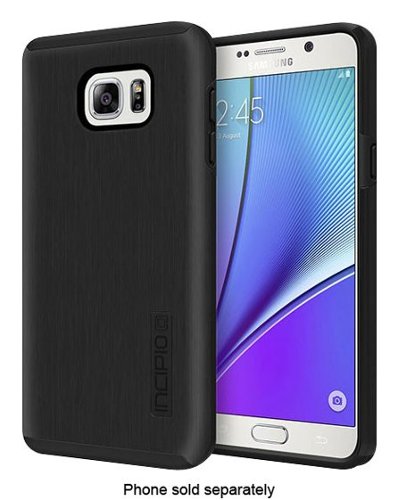  Incipio - DualPro SHINE Case for Samsung Galaxy Note 5 Cell Phones - Black
