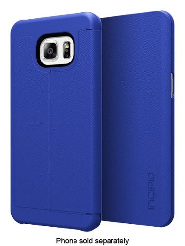Incipio - Lancaster Folio Case for Samsung Galaxy S6 edge Plus Cell Phones - Periwinkle-Front_Standard 