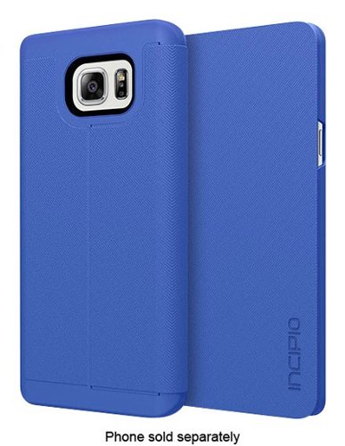  Incipio - Lancaster Folio Case for Samsung Galaxy Note 5 Cell Phones - Periwinkle