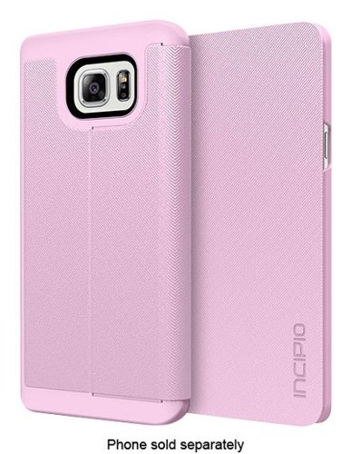  Incipio - Lancaster Folio Case for Samsung Galaxy Note 5 Cell Phones - Pink