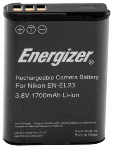 Energizer - Rechargeable Li-Ion Replacement Battery for Nikon EN-EL23