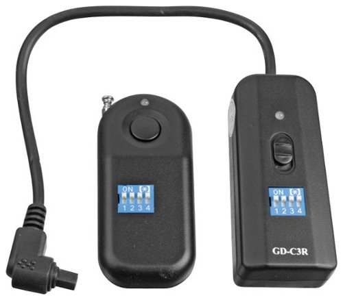 Bower - Wireless Shutter Remote - Black-Angle_Standard 