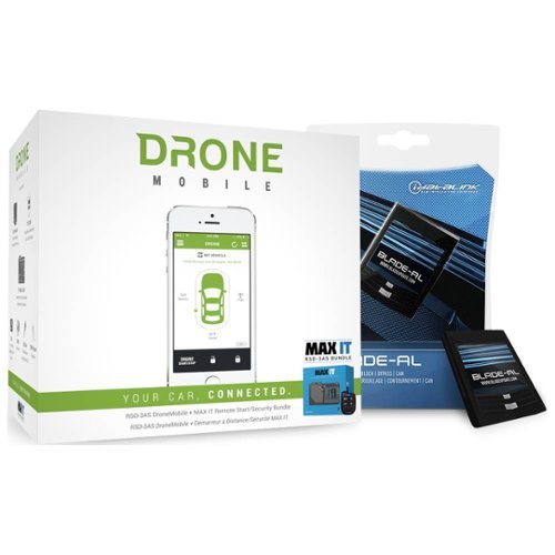  DroneMobile - Remote Start and Security Bundle - Black