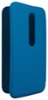 Flip Shell Case for Motorola Moto G (3rd Generation) Cell Phones - Blue-Front_Standard