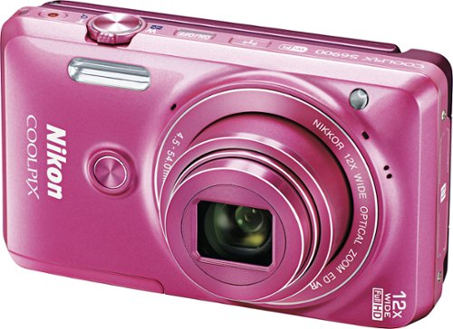 Nikon Coolpix S6900 16.0 Megapixel Digital Camera Pink 26474