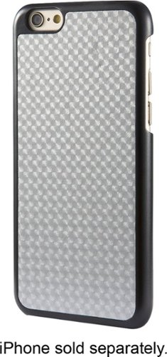  Dynex™ - Soft Shell Case for Apple® iPhone® 6s - Silver/Black
