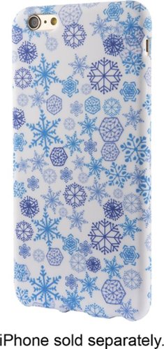  Dynex™ - Soft Shell Case for Apple® iPhone® 6s Plus - White/Blue