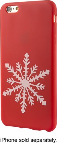  Dynex™ - Soft Shell Case for Apple® iPhone® 6s - Red/White
