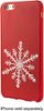 Dynex™ - Soft Shell Case for Apple iPhone 6s - Red/White-Front_Standard