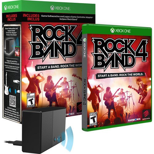  Rock Band 4 and Legacy Game Controller Adapter Standard Edition - Xbox One