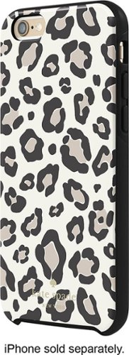  kate spade new york - Hybrid Hard Shell Case for Apple® iPhone® 6 and 6s - Leopard Print