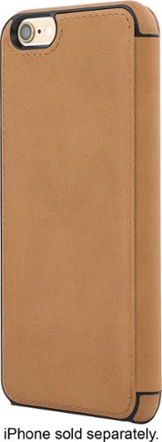  JACK SPADE - Folio Case for Apple® iPhone® 6 and 6s - Fulton Leather Tan