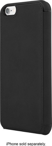  JACK SPADE - Folio Case for Apple iPhone 6 Plus and 6s Plus - Fulton Leather Black